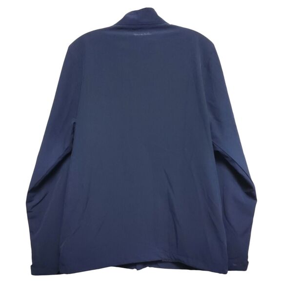 TRAVIS MATHEW Jacket Mens Medium Navy Blue Full Zip Golf Windbreaker Athleisure - Picture 8 of 11